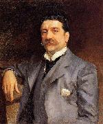 John Singer Sargent Portrait of Louis Alexander Fagan painting